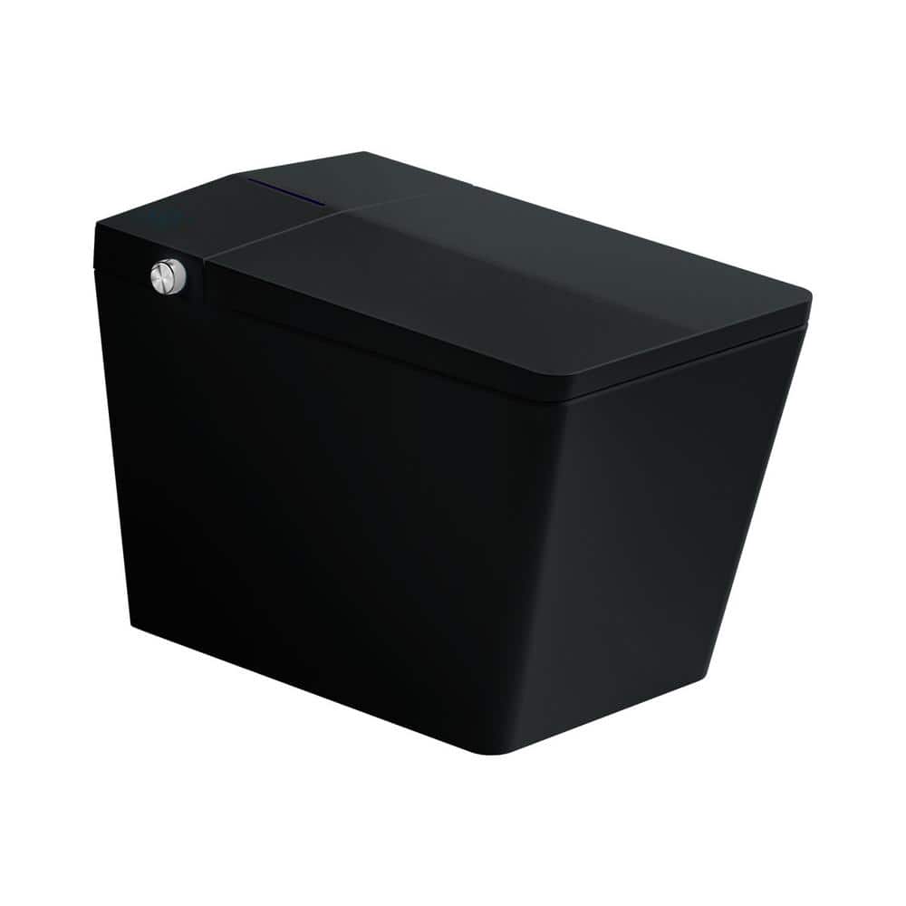 Smart Square Bidet Toilet 1.28 GPF in Matte Black with Heated, Warm Water Wash, Self-Cleaning, Warm Air Dryer price history on PriceWatchPro