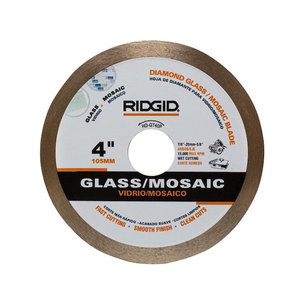 RIDGID 4 in. Glass Tile Blade