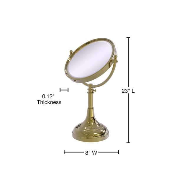 Allied Brass Height Adjustable 8 In, How To Turn Your Mirror Into A Vanity