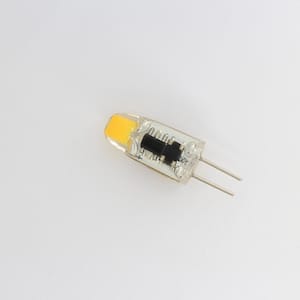 10-Watt Equivalent JC LED Light Bulb Dimmable DC 10-30 V G4 Warm White (3000K)