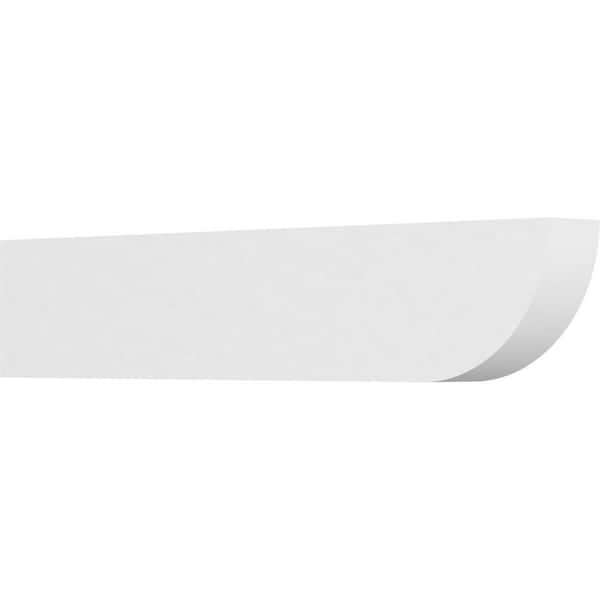 Ekena Millwork 3 in. x 6 in. x 30 in. Standard Durham Architectural Grade PVC Rafter Tail Brace