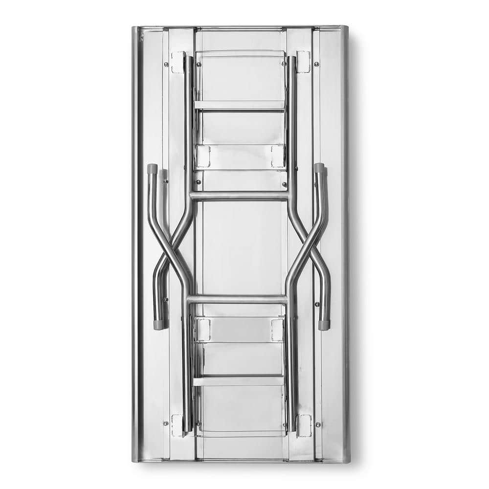Stainless Steel Heavy-Duty 48" Folding Work Table