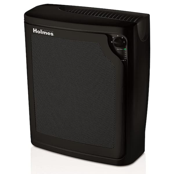 Holmes True HEPA Large Room Console Air Purifier with Filter Life Monitor Bar and Quiet Operation