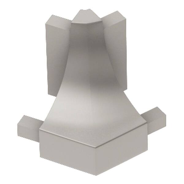 Schluter Dilex-AHK Satin Nickel Anodized Aluminum 1/2 in. x 1 in. Metal 135 Degree Outside Corner