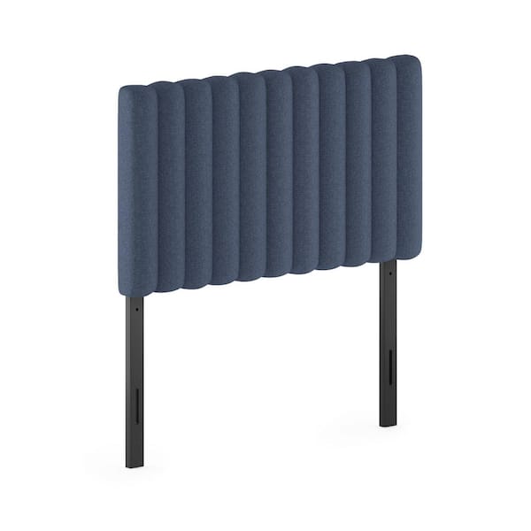 Furinno Roanne Denim Upholstered Tufted Twin Headboard