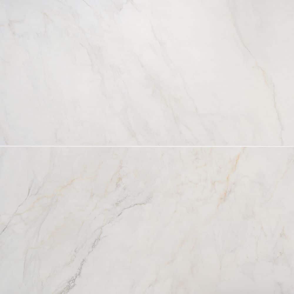 Auramar Apuano Oro White 23.62 in. x 47.24 in. Marble Look Matte Porcelain Floor and Wall Tile (15.38 sq. ft. / Case) price history on PriceWatchPro