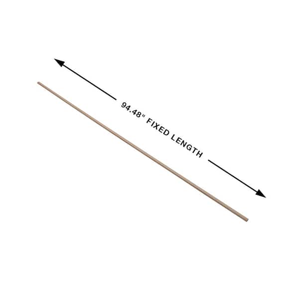 French Oak Fairfax/Norwalk/Marinas 0.59 in. Thickness x 1.023 in. Width x 94.48 in. Length Quarter Round Molding