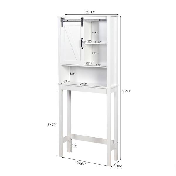 Retford White Under Sink Bathroom Storage Cabinet – HouseandHomestyle