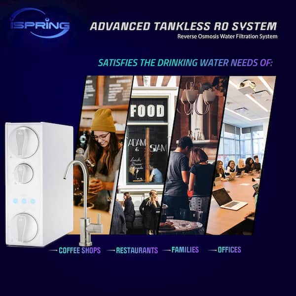 【新品未使用】iSpring RO500AK 浄水器 Amazon.com: iSpring RO500AK-BN Reverse Osmosis Water Filter