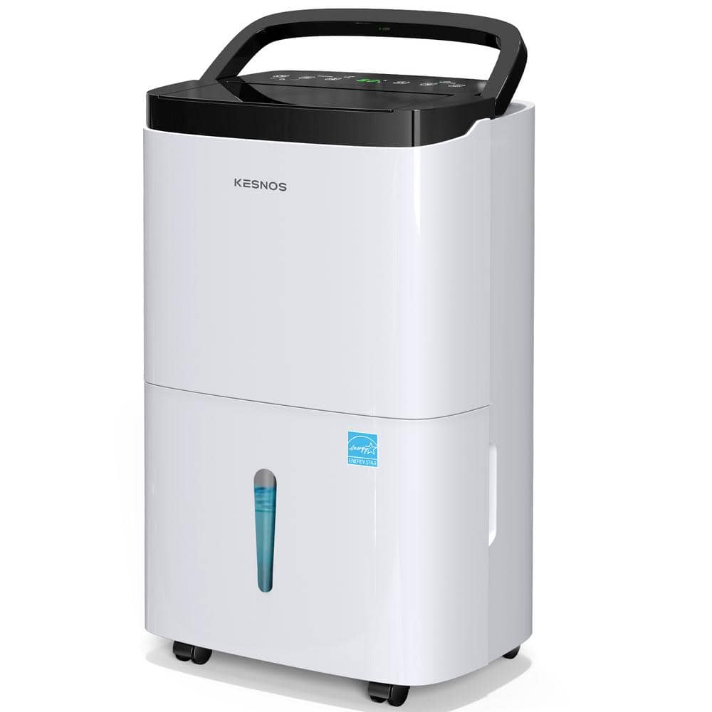 60 Pints Home Dehumidifier for Space up to 4,000 Sq. Ft - Kesnos