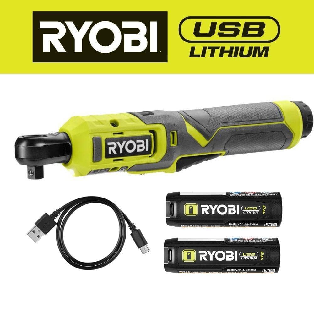 Reviews for RYOBI USB Lithium 3/8 in. Ratchet Kit with 2.0 Ah Battery