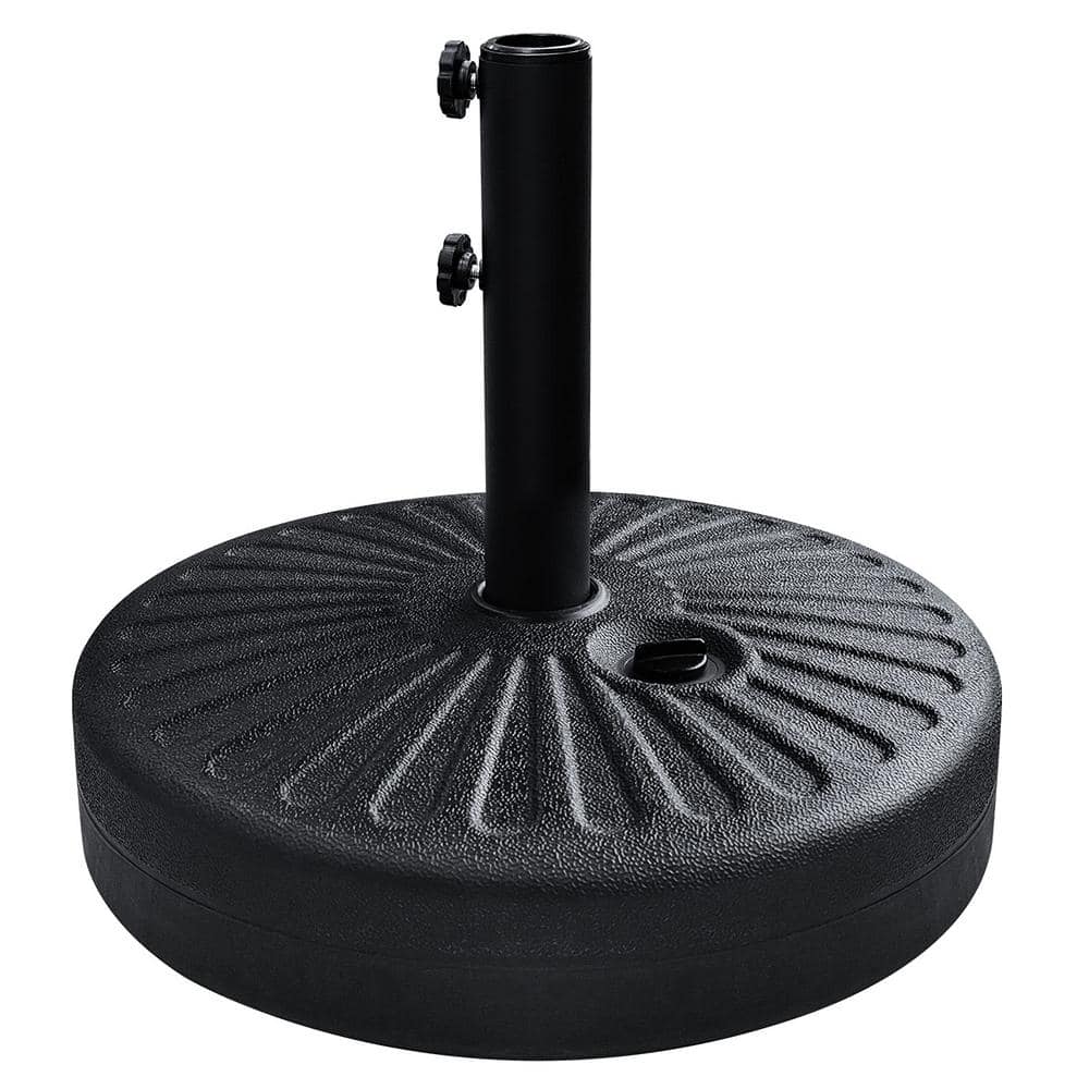 6 lb. HDPE Patio Umbrella Base in Black