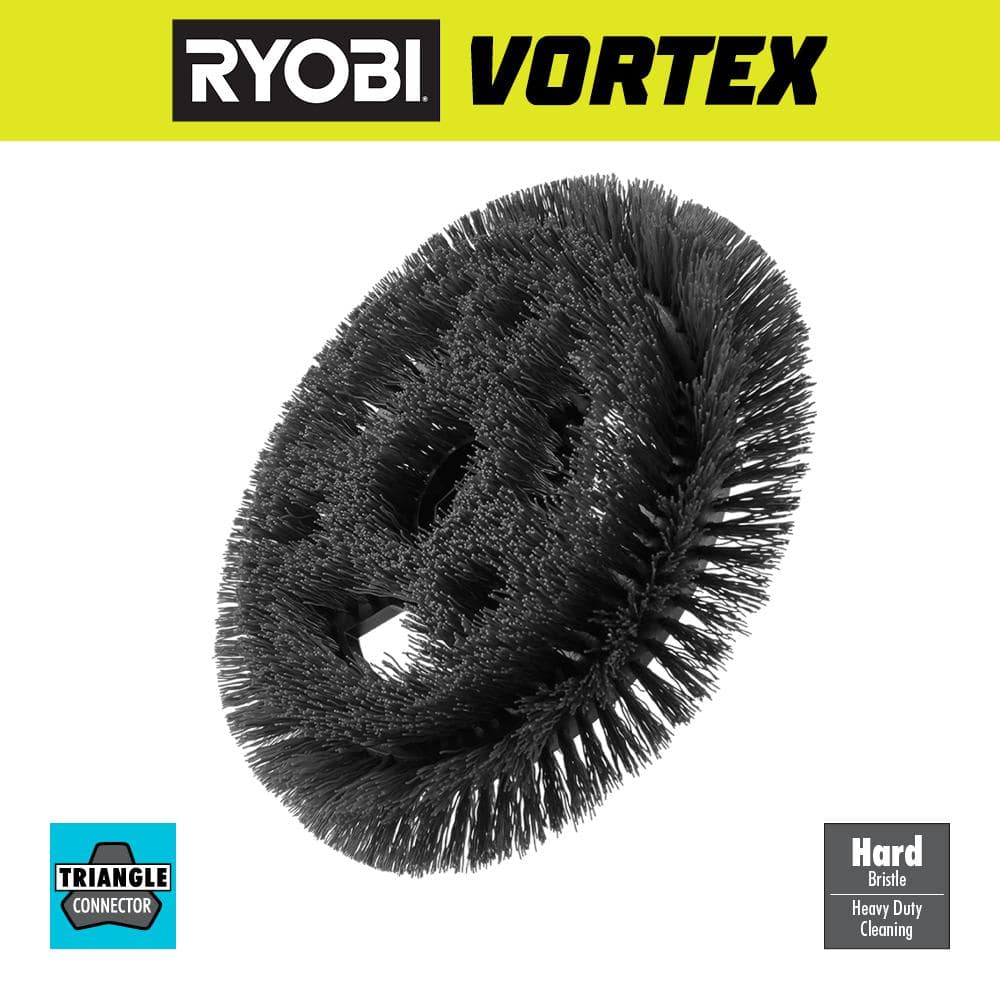 RYOBI Soft Bristle Round Brush A95RSB1 - The Home Depot