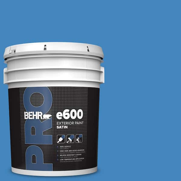 BEHR PRO 5 gal. #560B-6 Warm Spring Satin Exterior Paint
