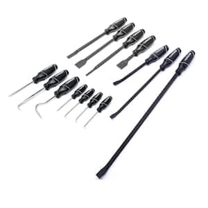 Hook, Pick, Scraper and Pry Bar Set (14-Piece)