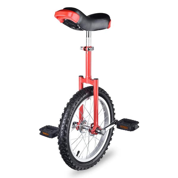 Unbranded 16 in. Wheel Unicycle in Red