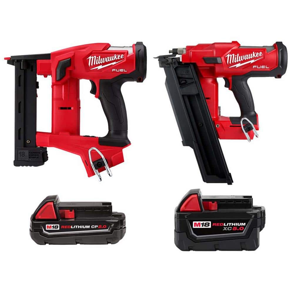 Milwaukee battery powered staple gun sale