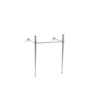 Memoirs Console Table Legs in Polished Chrome