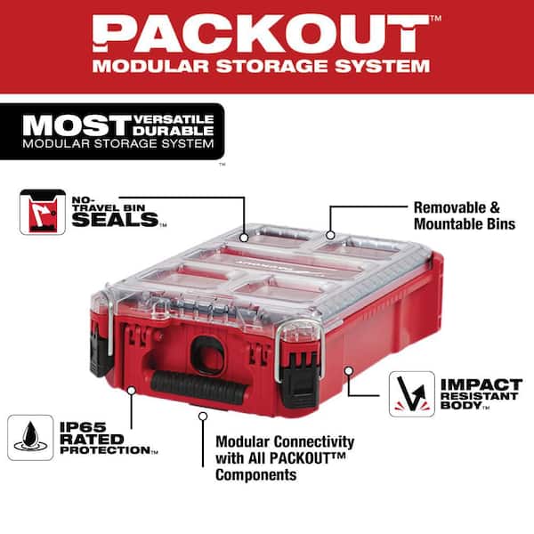 Milwaukee - Hole Dozer Bi-Metal General Purpose Hole Saw and Reciprocating Saw Set with PACKOUT Case (20-Piece)