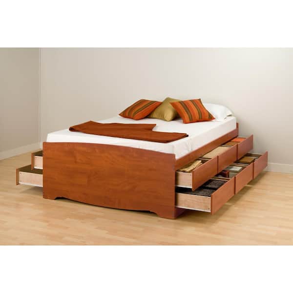 Prepac Monterey Full Wood Storage Bed