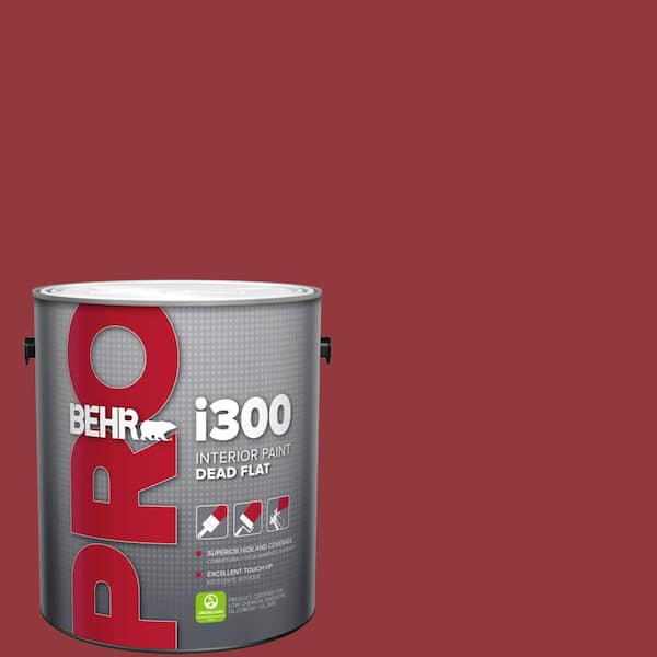 BEHR PRO 1 gal. #ECC-32-3 Cherry Tree Dead Flat Interior Paint