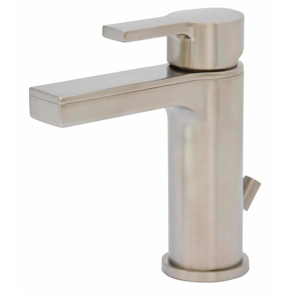 Beck Single-Handle Single Hole Bathroom Faucet in Brushed Nickel -  Premier, 3585641