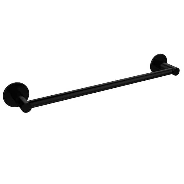Allied Brass Fresno Collection 24 in. Towel Bar in Matte Black