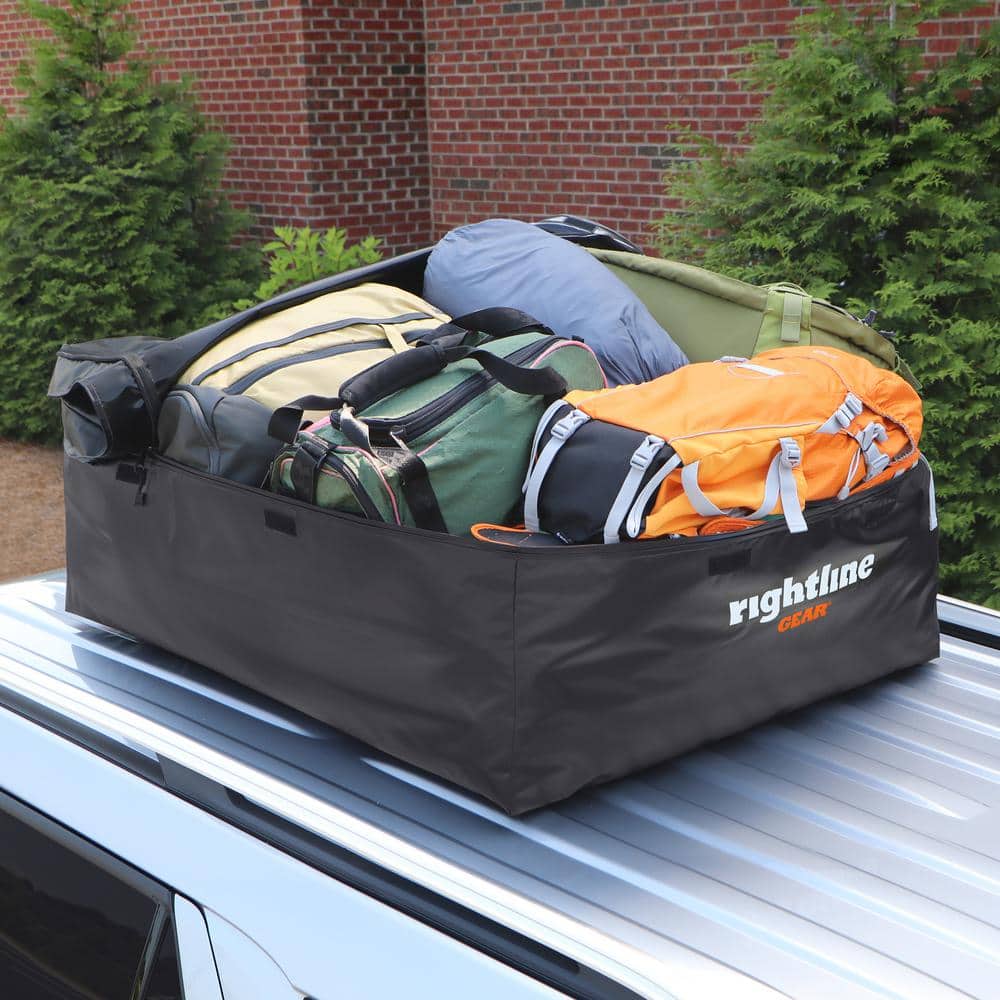 Rightline Gear Black 15 cu ft Weatherproof Rooftop Cargo Carrier