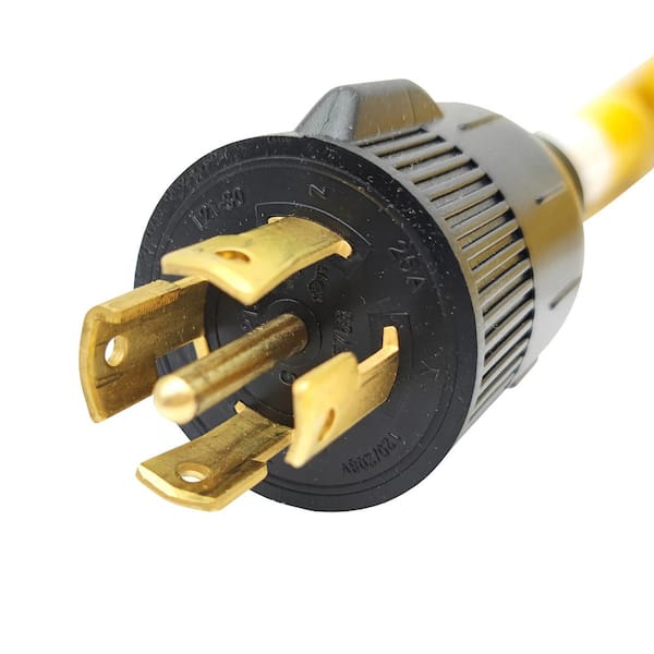 parkworld 25 ft. 10/5 30 Amp 120/208V 5-Prong Indoor/Outdoor NEMA