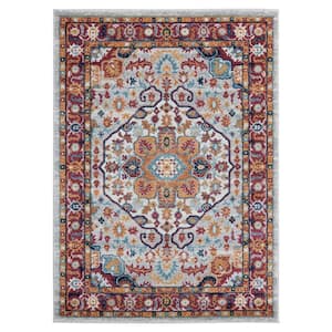 Bali Caymen Multi 1 ft. 10 in. x 3 ft. Accent Rug