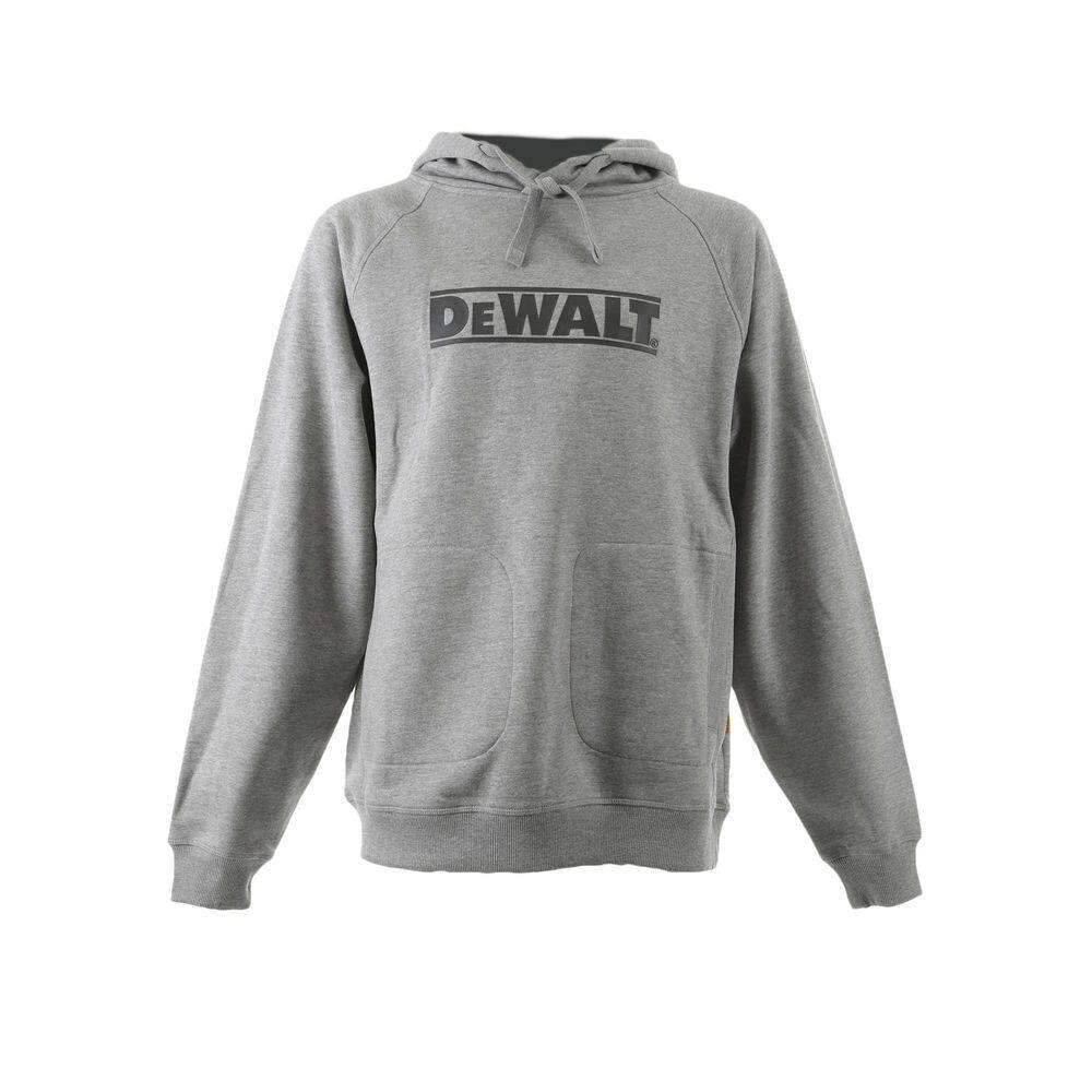 DEWALT Logan Men's Size Large Heather Grey Cotton/Polyester Water