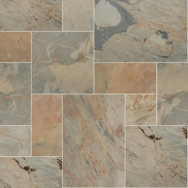 MSI Desert Trail 16 in. x 24 in. Pattern Gauged Slate Floor and Wall Tile (16 sq. ft./case)