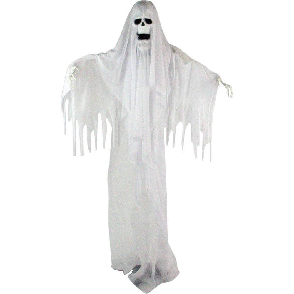 Haunted Hill Farm 72 in. Touch Activated Animatronic Reaper HHGHST-2FLS ...