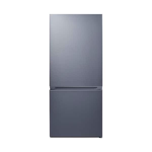 30 in. W 16.1 cu. ft. Bottom Freezer Refrigerator in Stainless Steel, Counter Depth, ENERGY STAR