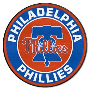 FANMATS MLB Philadelphia Phillies Photorealistic 27 in. Round Baseball Mat  6450 - The Home Depot