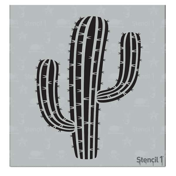 Stencil1 Cactus Small Stencil