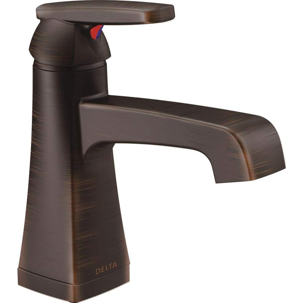 Eco-Friendly Venetian Bronze Single Hole Modern Bathroom Faucet