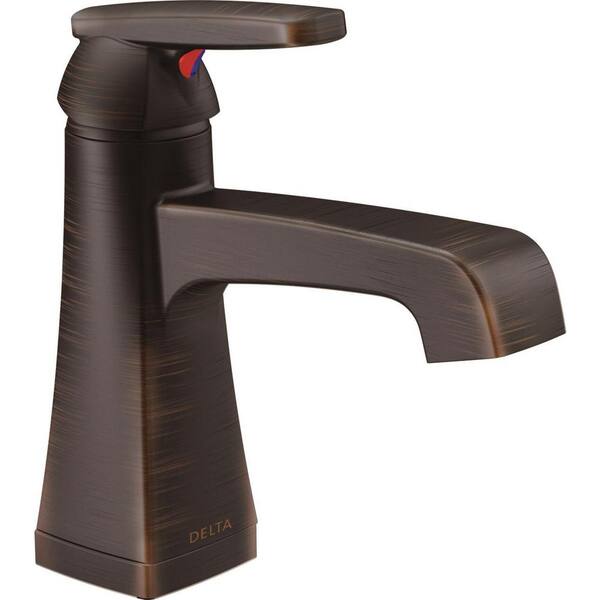 Delta Ashlyn Single Hole Single-Handle Bathroom Faucet with Metal