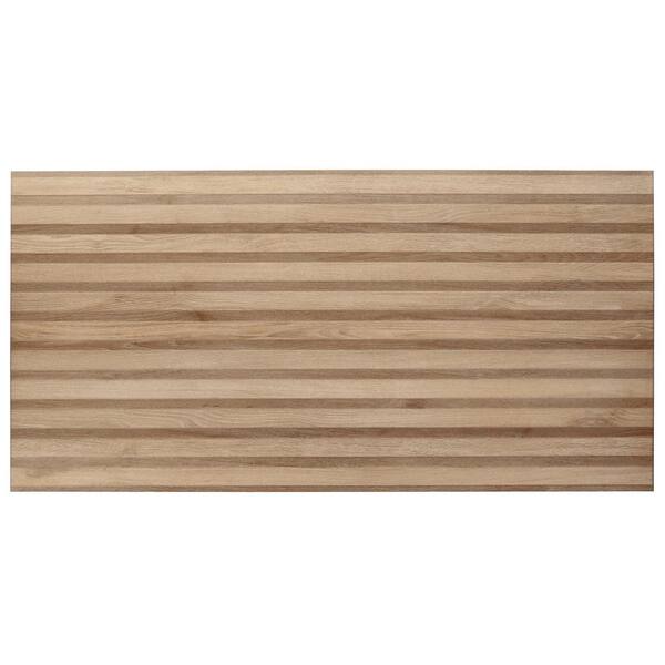Ivy Hill Tile Brookline Ribbon Miel Brown 23.62 in. x 47.24