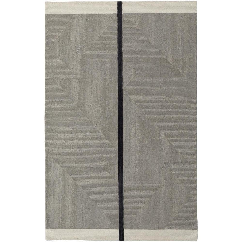 2 ft. x 13 ft. Black and Gray Abstract;Geometric Area Rug price history on PriceWatchPro