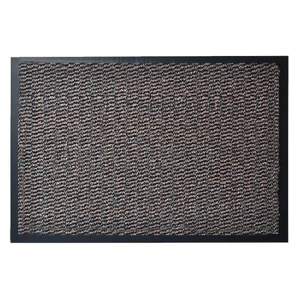 EVIDECO French home goods Lisa 32 in. L x 24 in. W Tan Polyester Sheltered or Indoor Front Door Mat