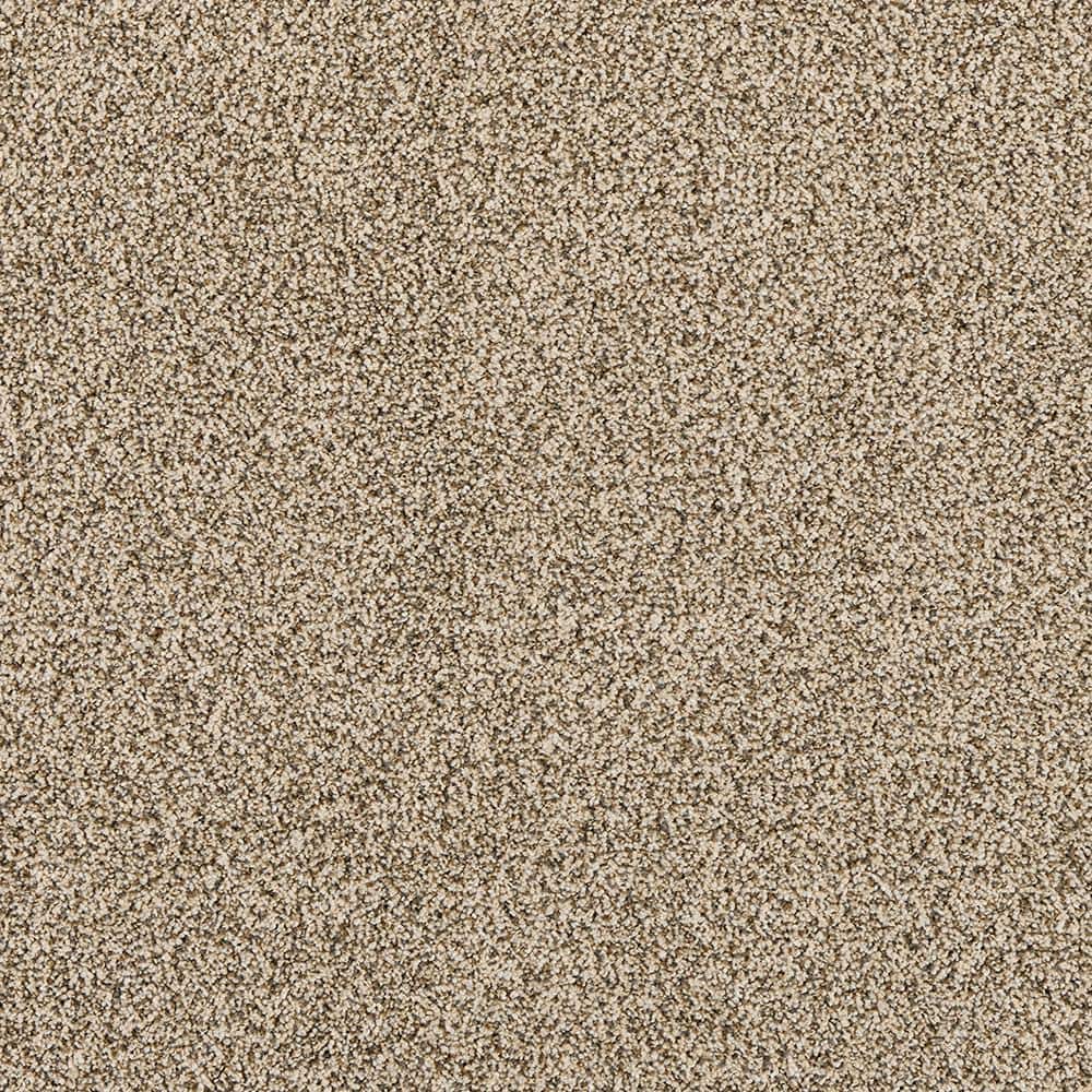 TrafficMaster Household Hues I SandStone Beige 31 oz. Polyester ...