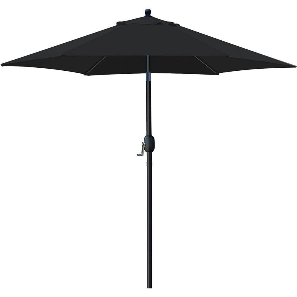 7.5 Patio Umbrella Outdoor Table Market Umbrella with Push Button Tilt/Cra