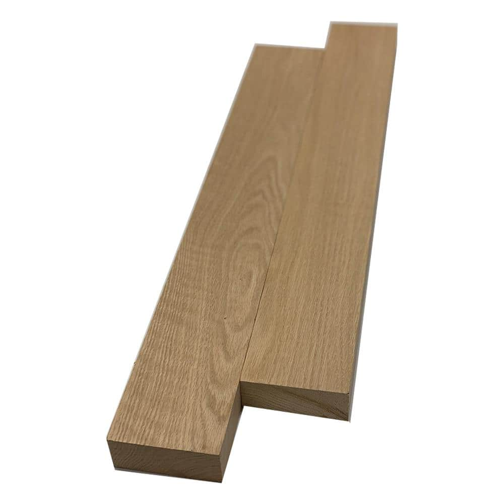 Swaner Hardwood 2 In X 4 In X 2 Ft Red Oak S4s Board 2 Pack Ol08031624or The Home Depot 