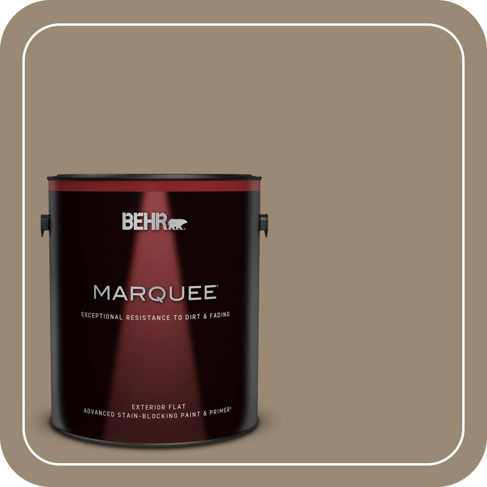1 gal. #N310-5 Weathered Fossil Flat Exterior Paint & Primer price history on PriceWatchPro