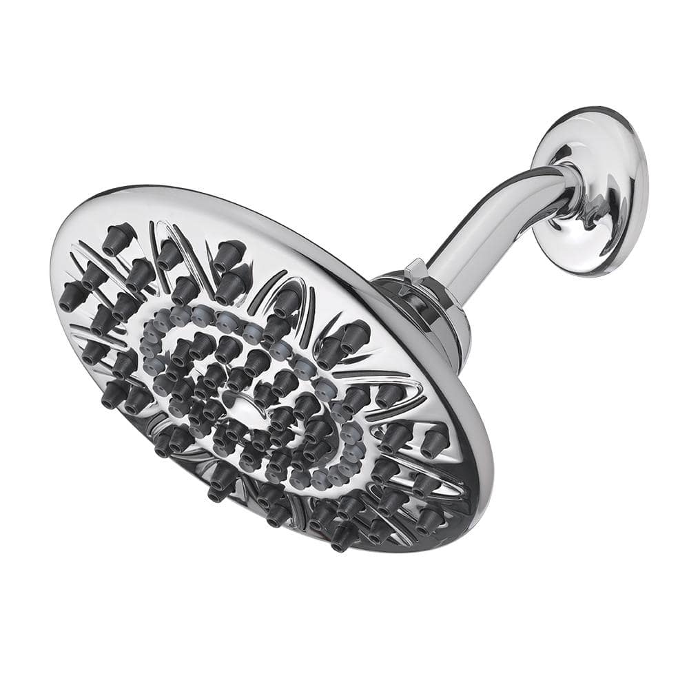 Waterpik 7-Mode Rainfall+ Rain Shower Head  Chrome  1.8 GPM ASR-733E