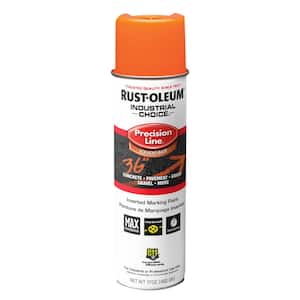 17 oz. M1600 Fluorescent Orange Inverted Marking Spray Paint (Case of 12)