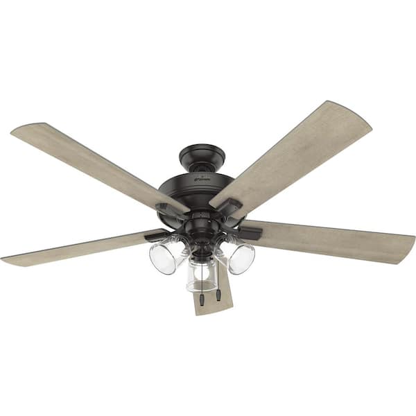 Photo 1 of ***see notes***Crestfield 60 in. Indoor Noble Bronze Ceiling Fan with Light