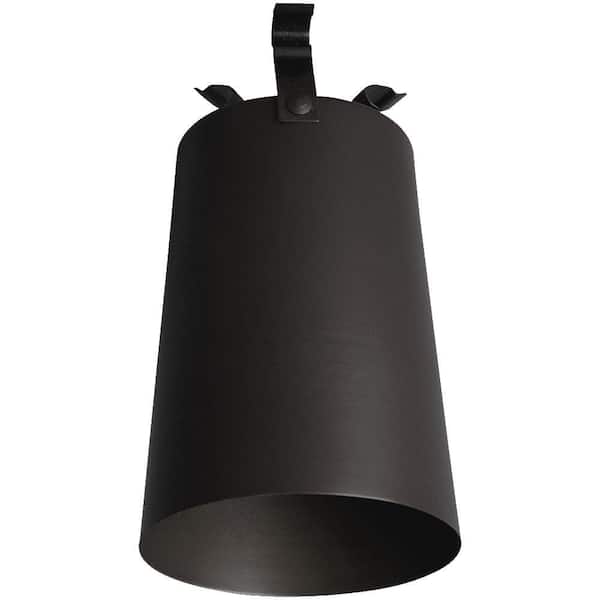 Progress Lighting Nightsaver Collection Textured Black Traditional Outdoor Lamp Shield Accessory