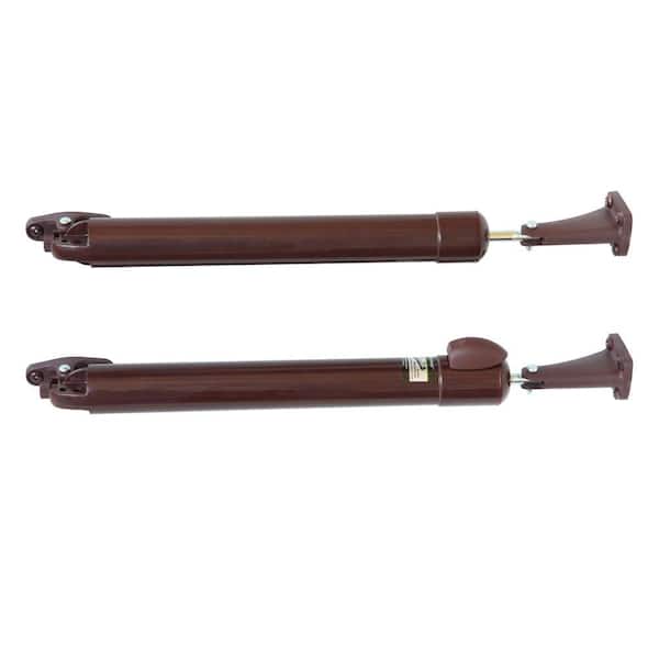 Touch'n Hold Smooth Dual Kit (Cranberry) - Heavy Duty Pneumatic Door Closer for Storm, Screen and Security Doors